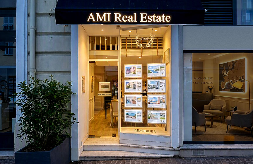 Photo de notre agence immobilière à Beaulieu-sur-Mer